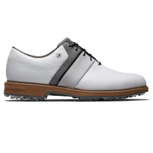 Golf Shoes Wide Toe Box Premiere Series Cleated Golf Shoes White/Gray/Black