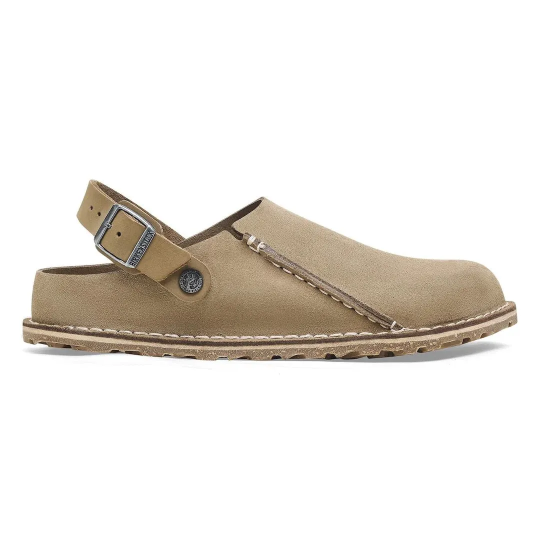 Lutry Premium Suede - Grey Taupe Forever Comfort Clogs