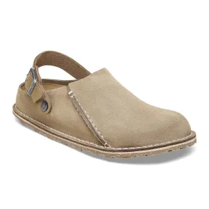Lutry Premium Suede - Grey Taupe Bibi Lou Zagreb Clogs