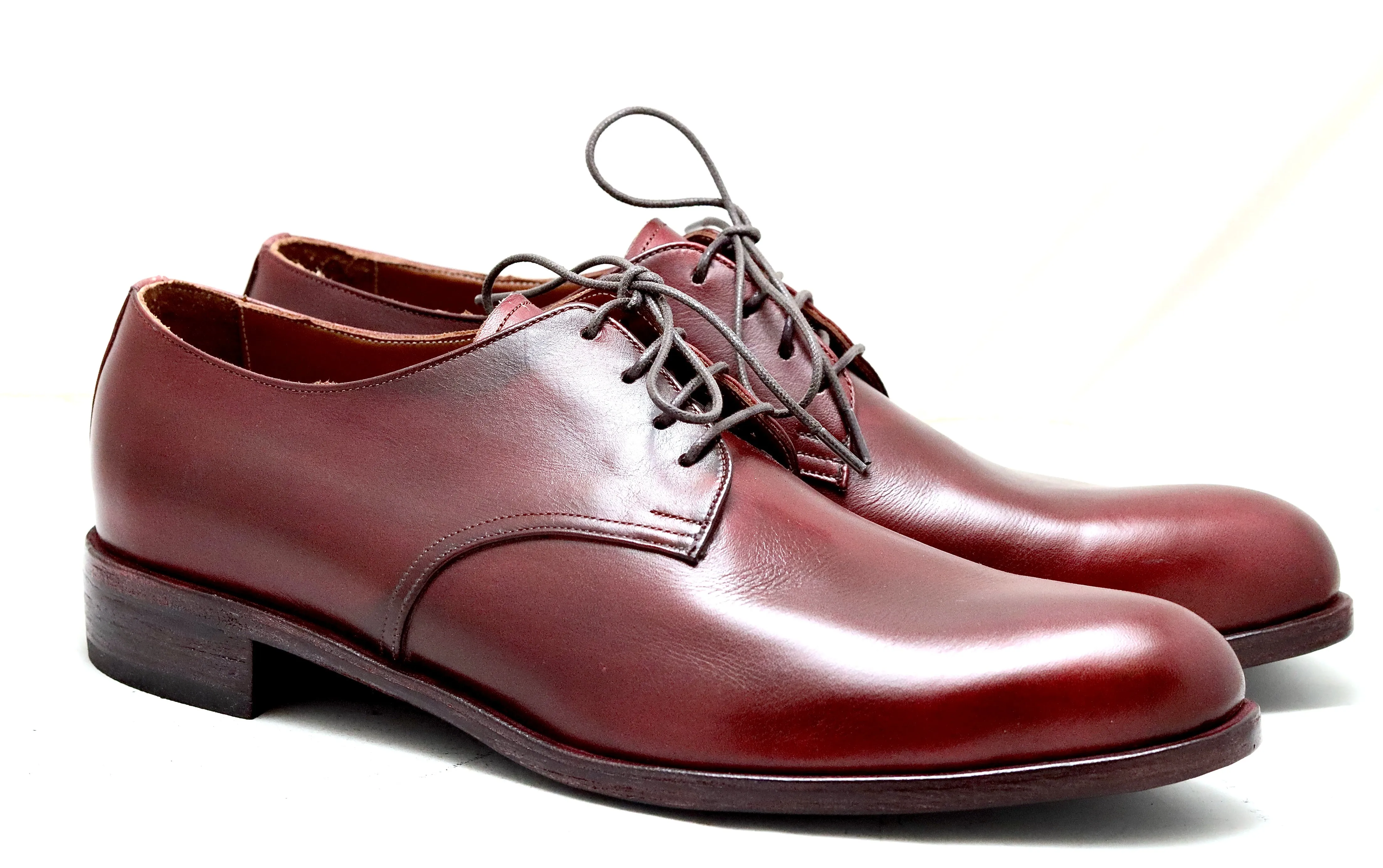 Blackjack Boots Derby shoe | cherry | Box calf