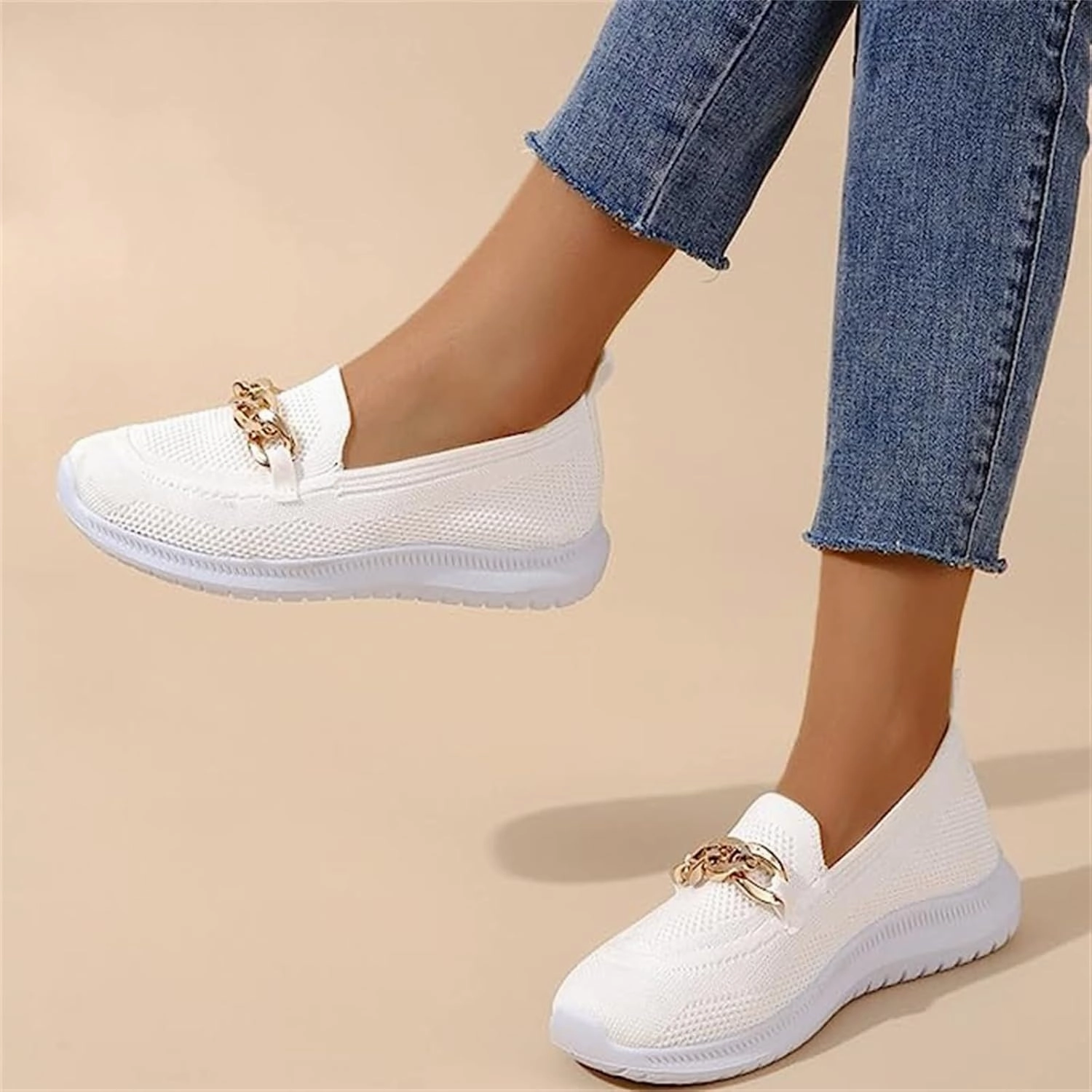Ladmiple Womens Tennis Shoes Slip on Sneakers Arch Support Non Slip Comfort Walking Workout Gym Running Athletic Shoes Lineman Boots Slip On