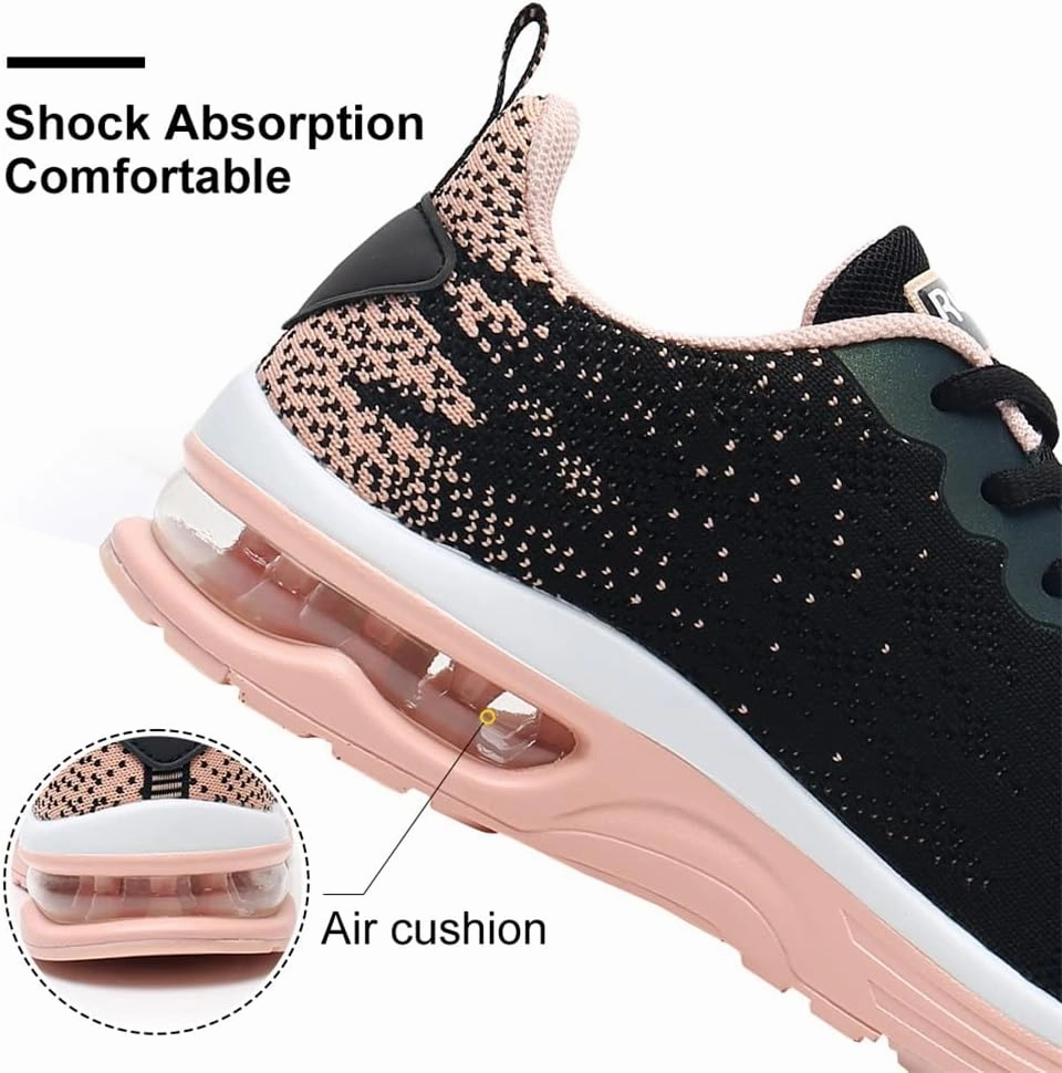 Dannto Women's Lightweight Walking Sneakers Air Cushion Tennis Athletic Running Fashion Sport Shoes for Girls Nike Training Track Shoe