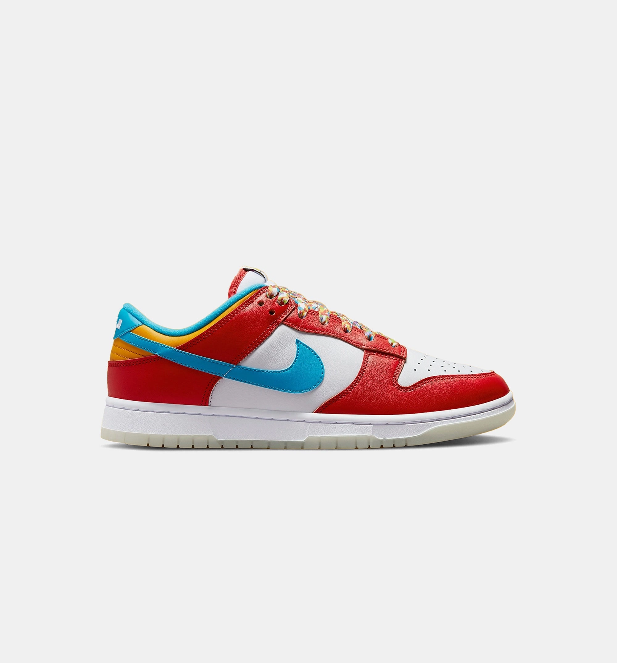Nike Shoes High LeBron James x Dunk Low Fruity Pebbles Mens Lifestyle Shoes (Red/Blue) Limit One Per Customer