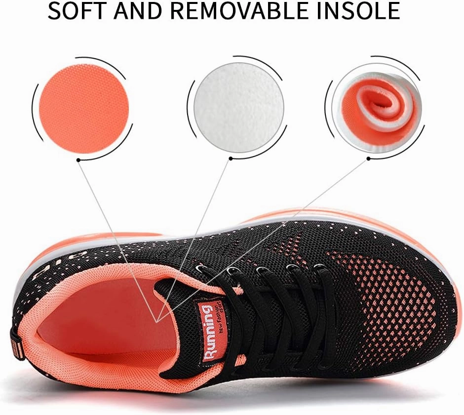 Lamincoa Womens Air Running Shoes Lightweight Women Sneakers Air Cushion Walking Tennis Shoes for Women Asics Volleyball Shoes Paris