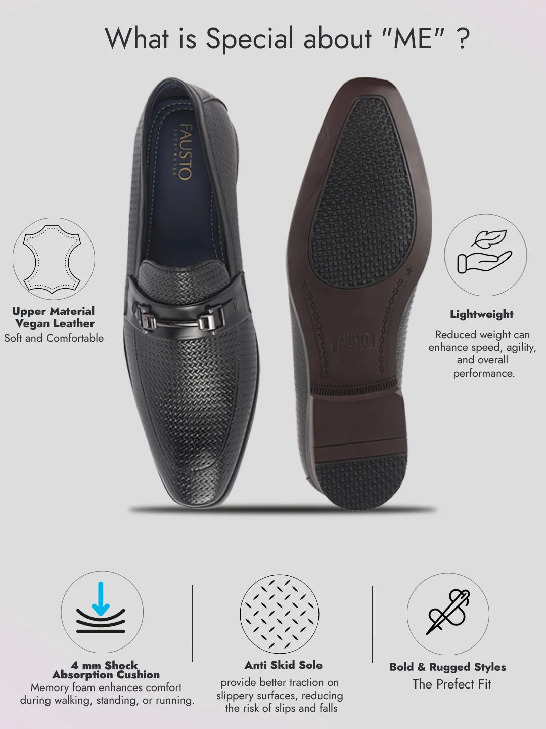 Types Of High Heel Boots Men Black Horsebit Buckle Textured Classic Party Formal Slip On Shoes|Memory Cushioned Insole Loafers for Office, Meeting, Wedding|All Day Comfort