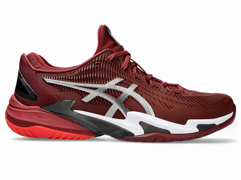 Asics Gel-superion 2 Running Shoes Men's Asics Court FlyteFoam 3, Antique Red/White, 11 D Medium