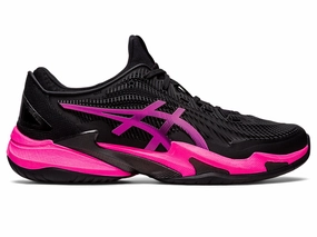 Men's Asics Court FlyteFoam 3, Black/Hot Pink, 11.5 D Medium Amazon Asics Walking Shoes