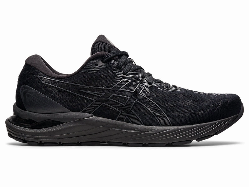 Men's Asics Gel-Cumulus 23, Black/Graphite Grey, 10.5 D Medium Asics Youth Basketball Shoes