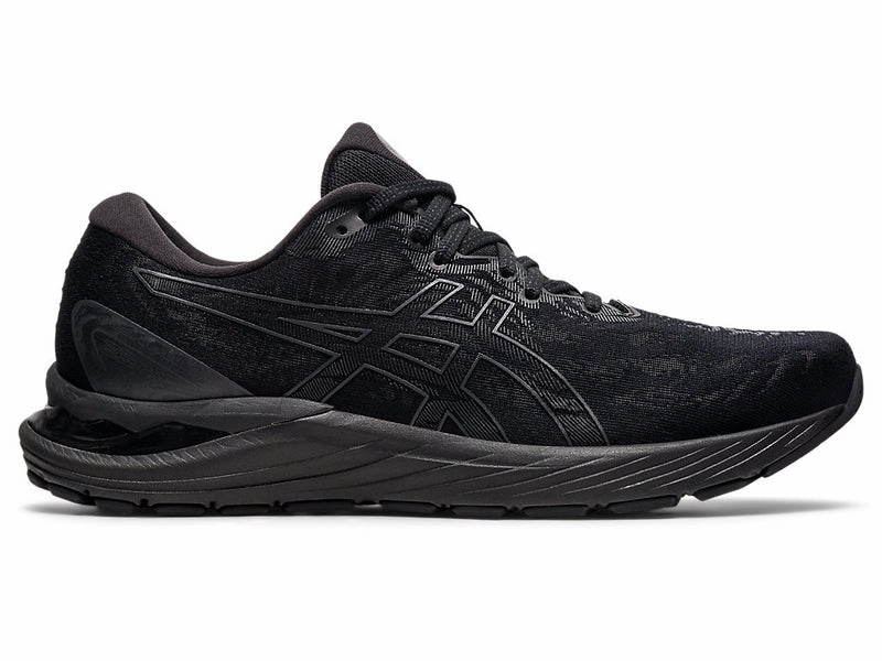 Men's Asics Gel-Cumulus 23, Black/Graphite Grey, 15 D Medium Asics Gel-kayano Lite Running Shoes