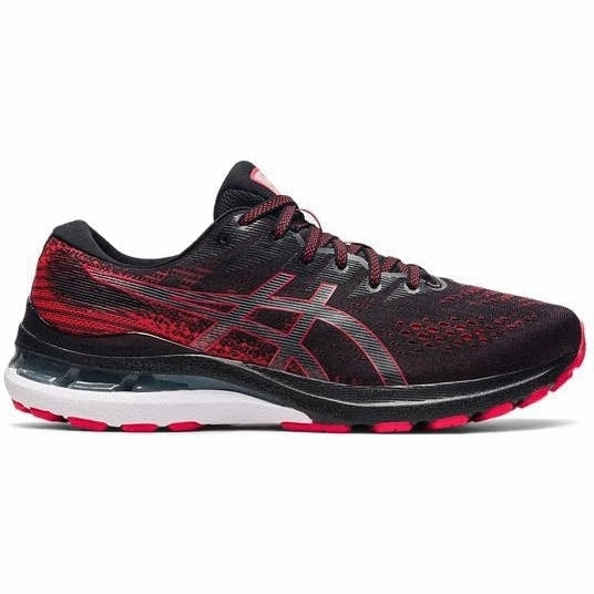 Customize Your Own Asics Wrestling Shoes Men's Asics Gel-Kayano 28, Black/Electric Red, 8.5 D Medium
