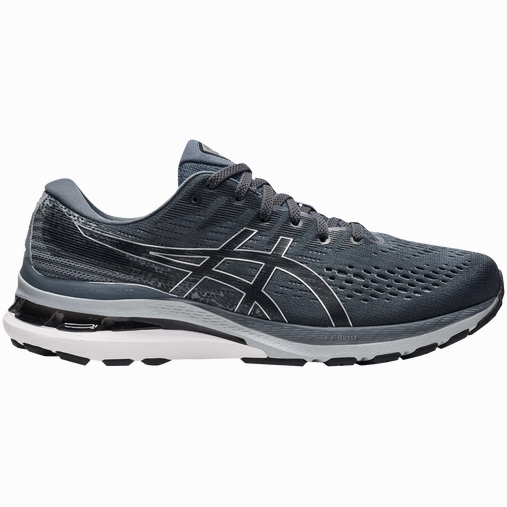 Men's Asics GEL-Kayano 28, Carrier Grey/Black, 10 D Medium Asics Running Shoes Gel Lyte