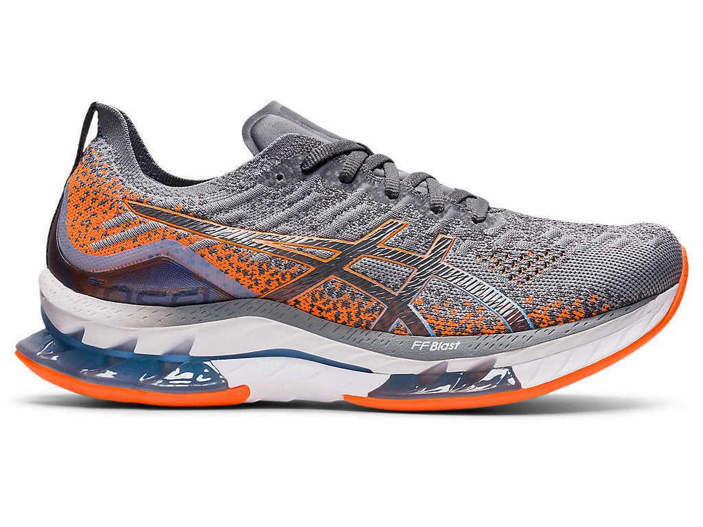 Asics Gel Lyte Mt Shoes 1191a143 Men's Asics Gel-Kinsei Blast, Sheet Rock/Shocking Orange, 8.5 D Medium