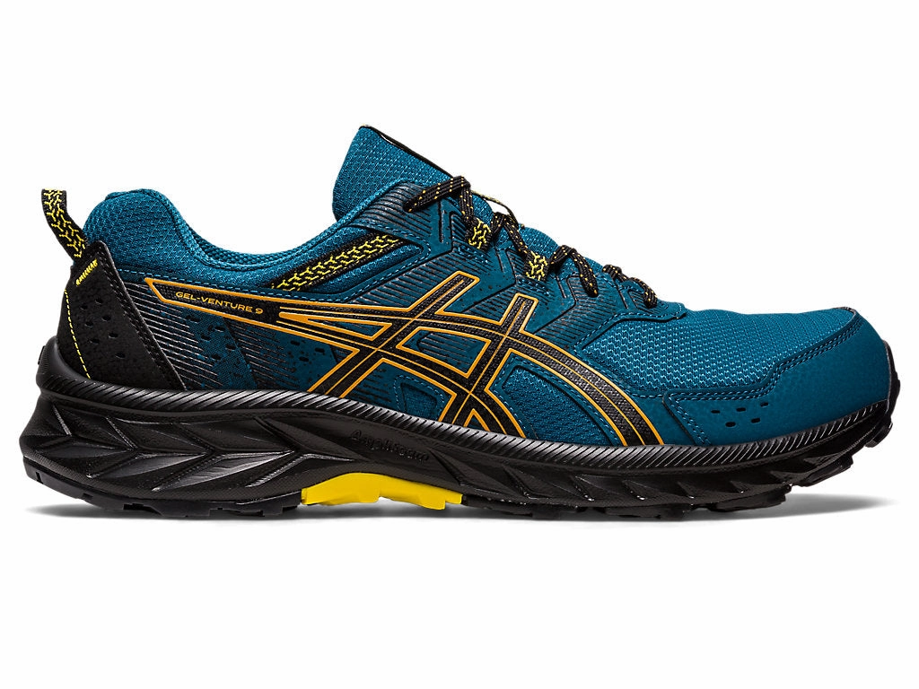 Asics Turbo Shoes Men's Asics Gel-Venture 9, Ink Teal/Sandstorm, 11 D Medium