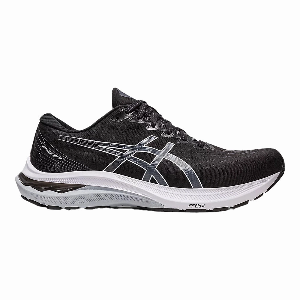 Return Asics Shoes Men's Asics GT-2000 11, Black/White, 9 4E Extra Wide