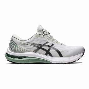 Men's Asics GT-2000 11, Light Sage/Black, 10 D Medium White Asics Shoes