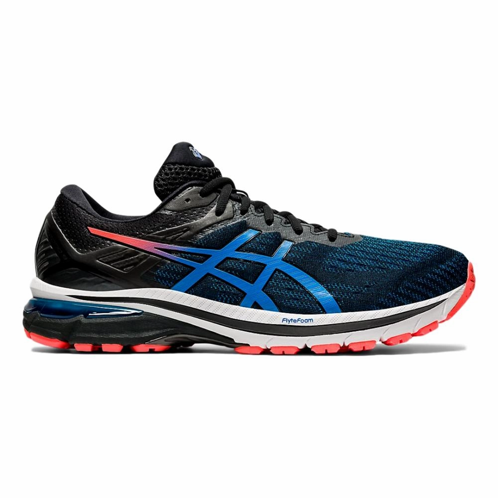 Men's Asics GT-2000 9, Black/Directoire Blue, 8.5 D Medium Shoes Like Asics Gel Kayano