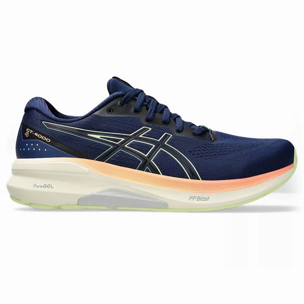 Asics Gel Nimbus 22 Running Shoes Men's Asics GT-4000 4, Blue Expanse/Cool Matcha, 10.5 2E Wide