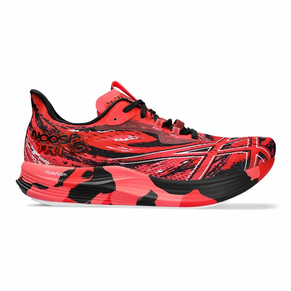 Men's Asics Noosa TRI 15, Electric Red/Diva Pink, 8.5 D Medium Asics High Cushion Running Shoes