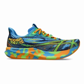 Men's Asics Noosa Tri 15, Waterscape/Electric Lime, 14 D Medium Asics Gel Cumulus 25 Running Shoes