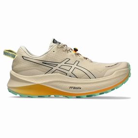 Xavier Thevenard Asics Shoes Men's Asics Trabuco Max 3, Feather Grey/Black, 9 D Medium