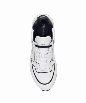 Best Leather Golf Shoes Men's Flyer White