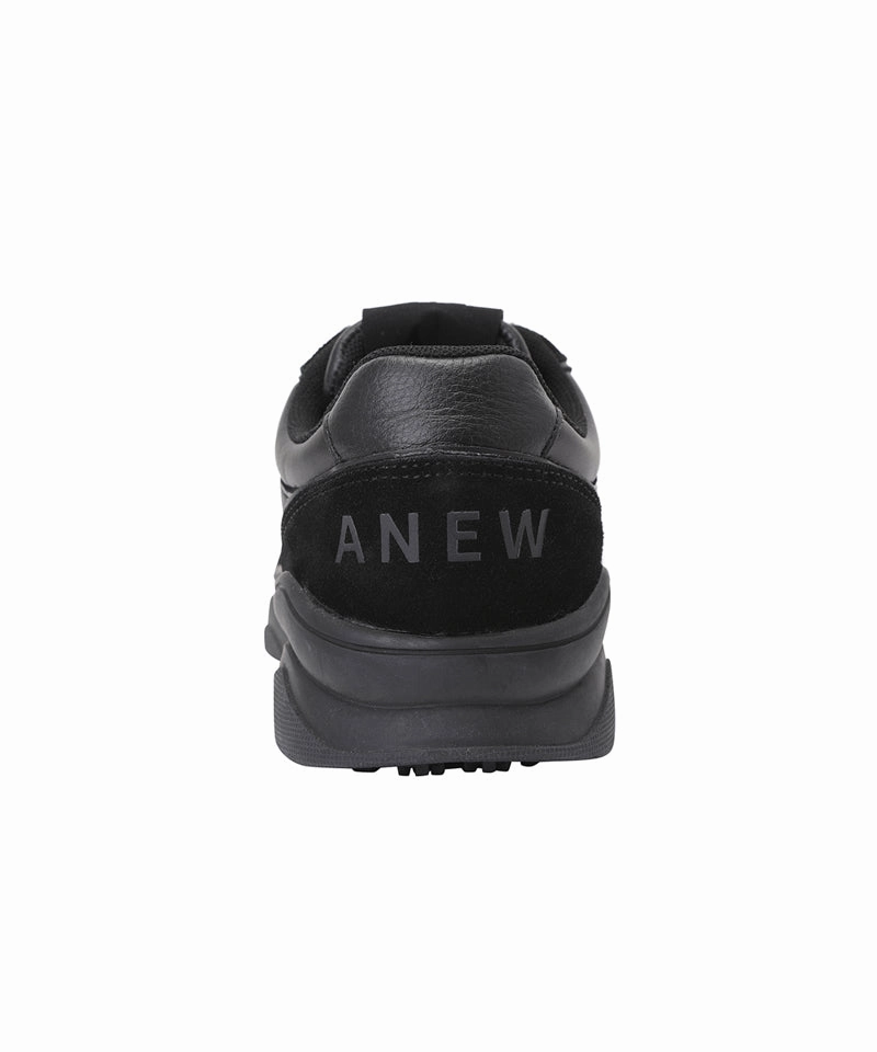 Men's Punching Shoes - Black Slip On Golf Shoe Spike Golf