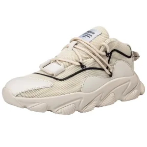 Flux Tennis Shoes Men's Summer Hollow Mesh Breathable Sneakers Non-Slip