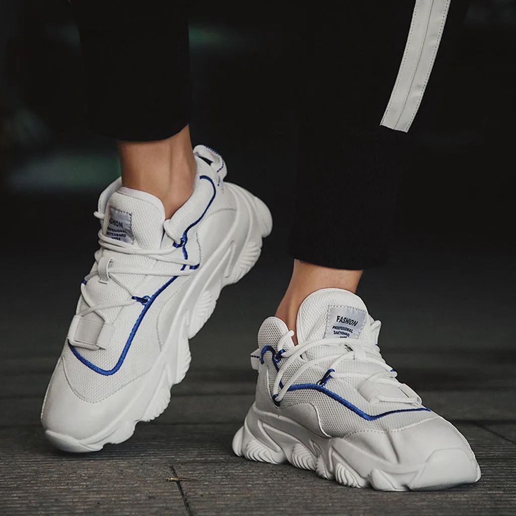 Men's Summer Hollow Mesh Breathable Sneakers Non-Slip