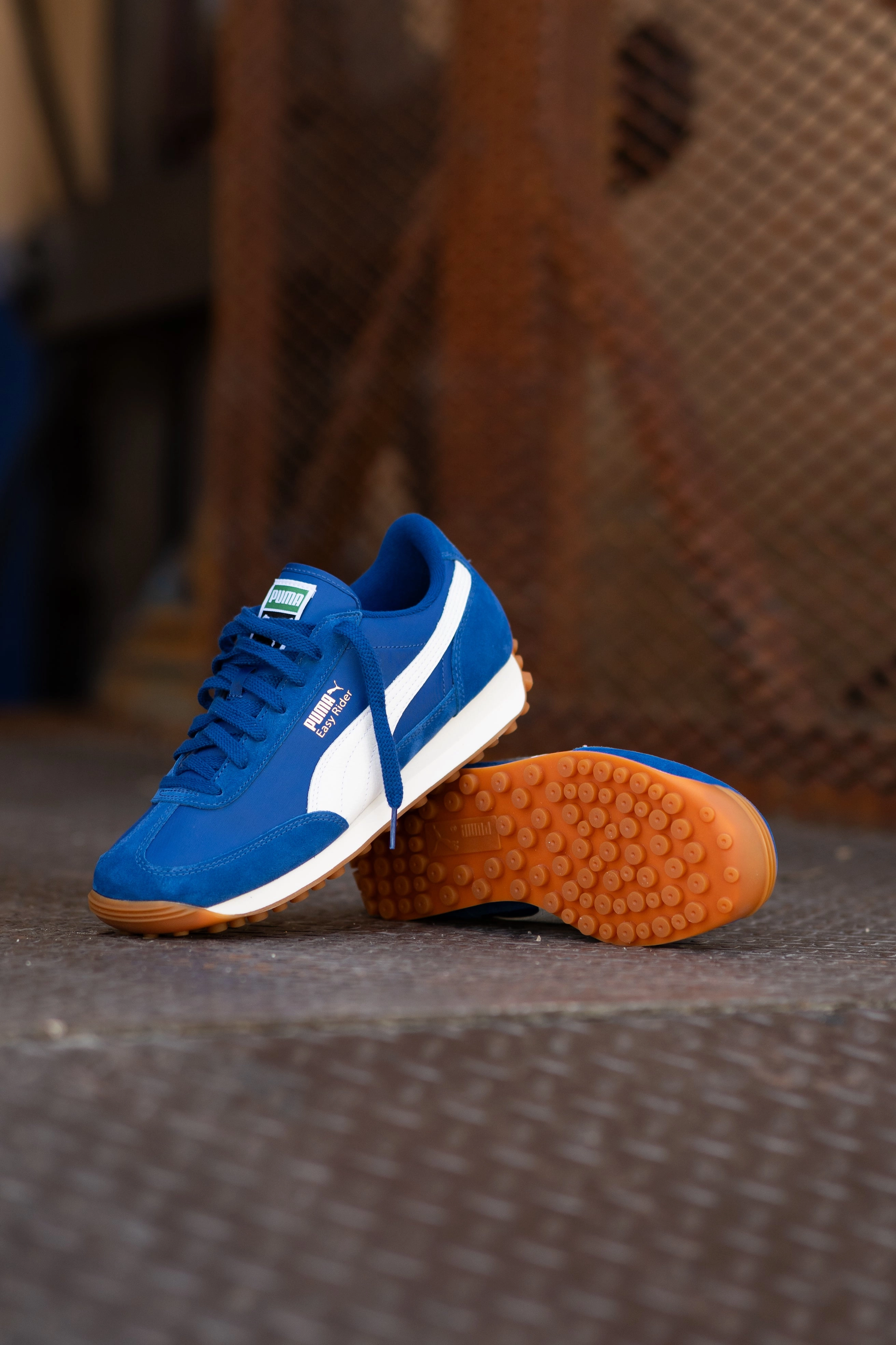 Puma And Bts Shoes Mens Puma Easy Rider Vintage (Clyde Royal/ Puma White)