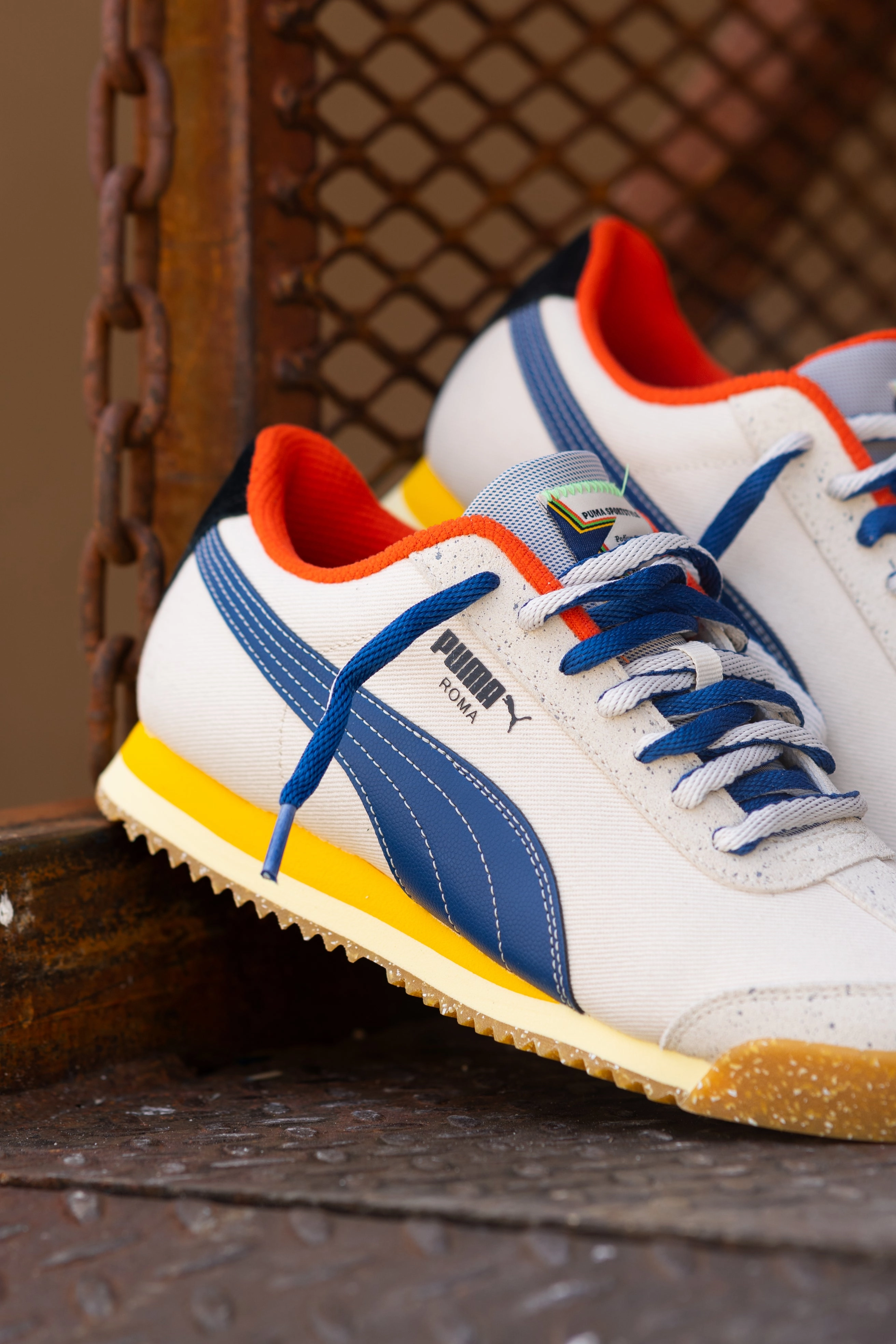 Mens Puma Roma Podium (Clyde Royal/Creamy Vanilla) Puma X The Hundreds Shoes