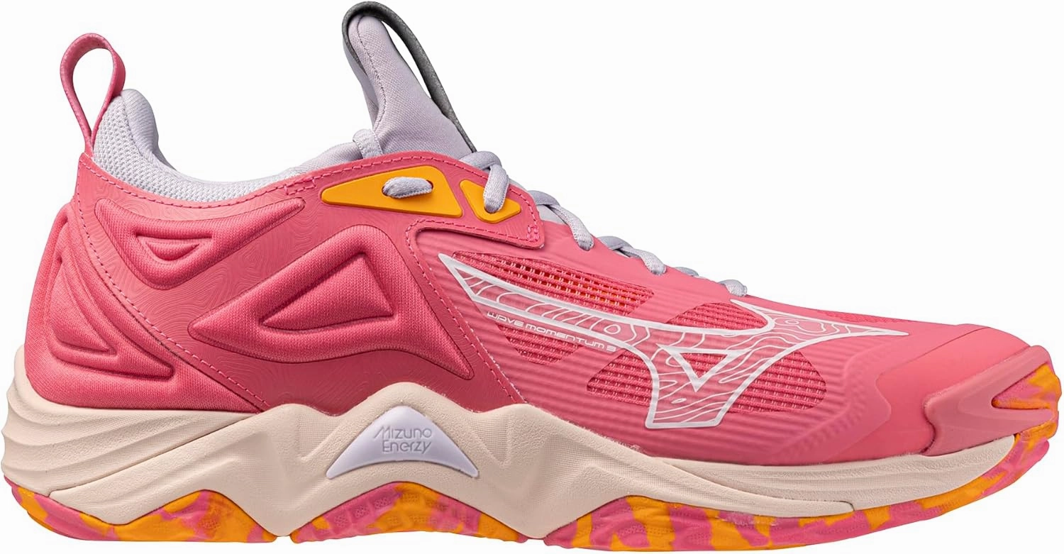 Asics Volleyball Shoes Thailand Mizuno Unisex-Adult Wave Momentum 3 Volleyball Shoe