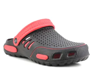 Mens Lightweight EVA Beach Clogs Summer Breathable Kitchen Garden Hospital Nurse Pool Water Shoe Mules Sandals  Black Red Clogs With Dogs On Them