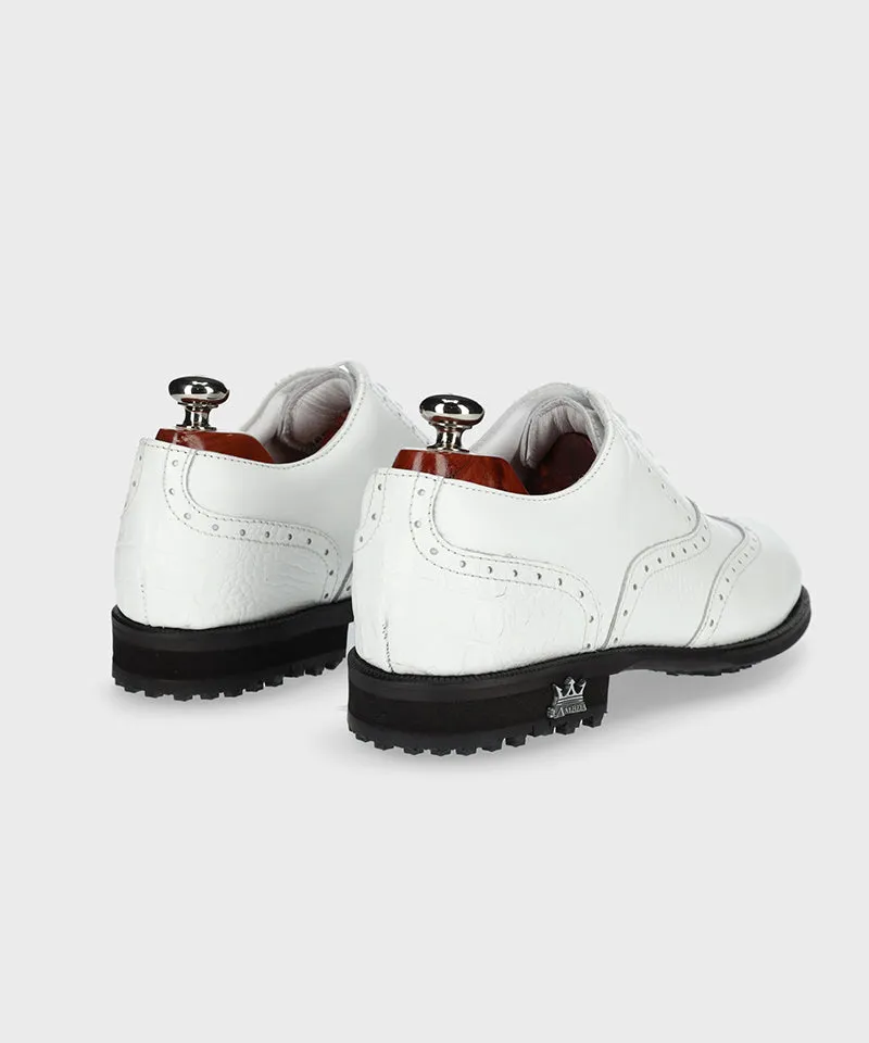 High Heel Cbt Monza White Teacher - Men