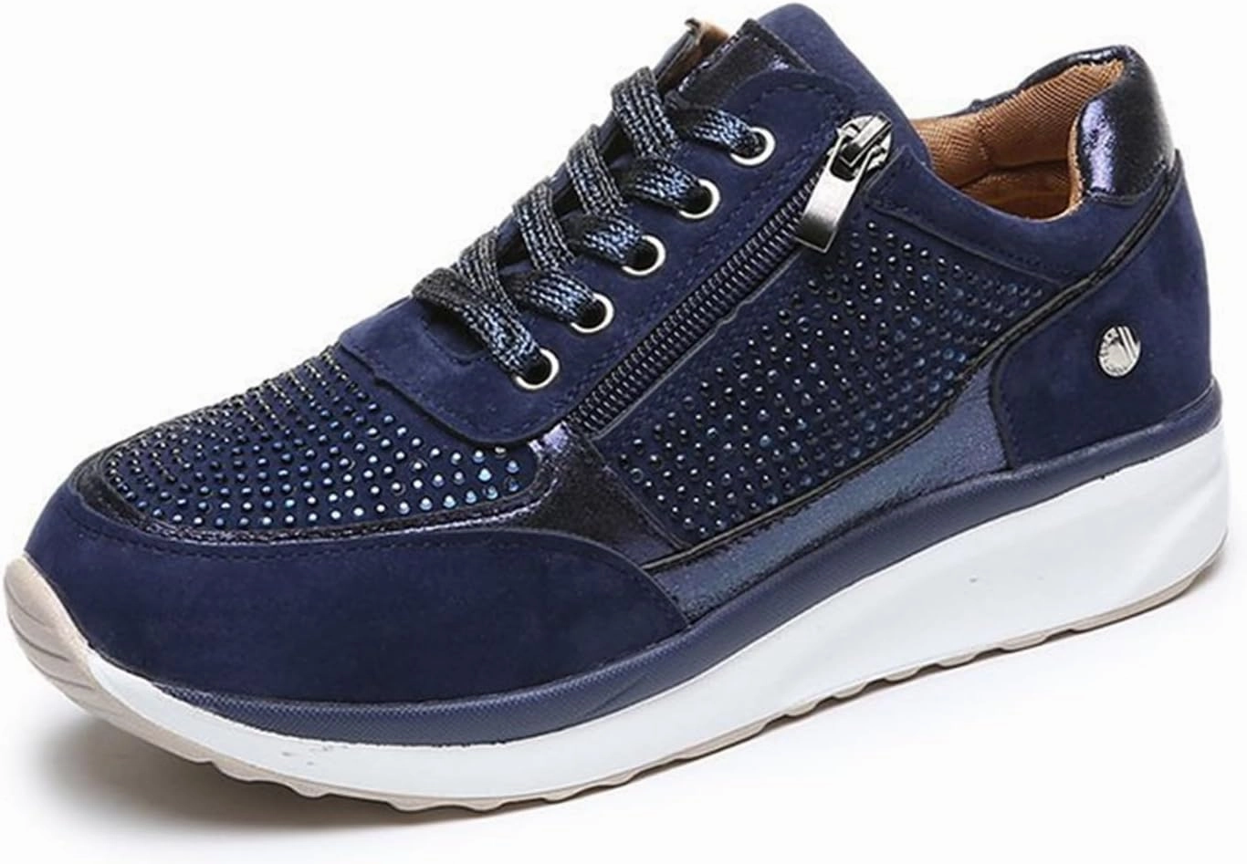 Slip On Knee High Boots Ladmiple Shoes For Women Sneakers Slip Ons Leather Shoes Fashion Casual Dressy Summer Platform Flats Walking Loafers