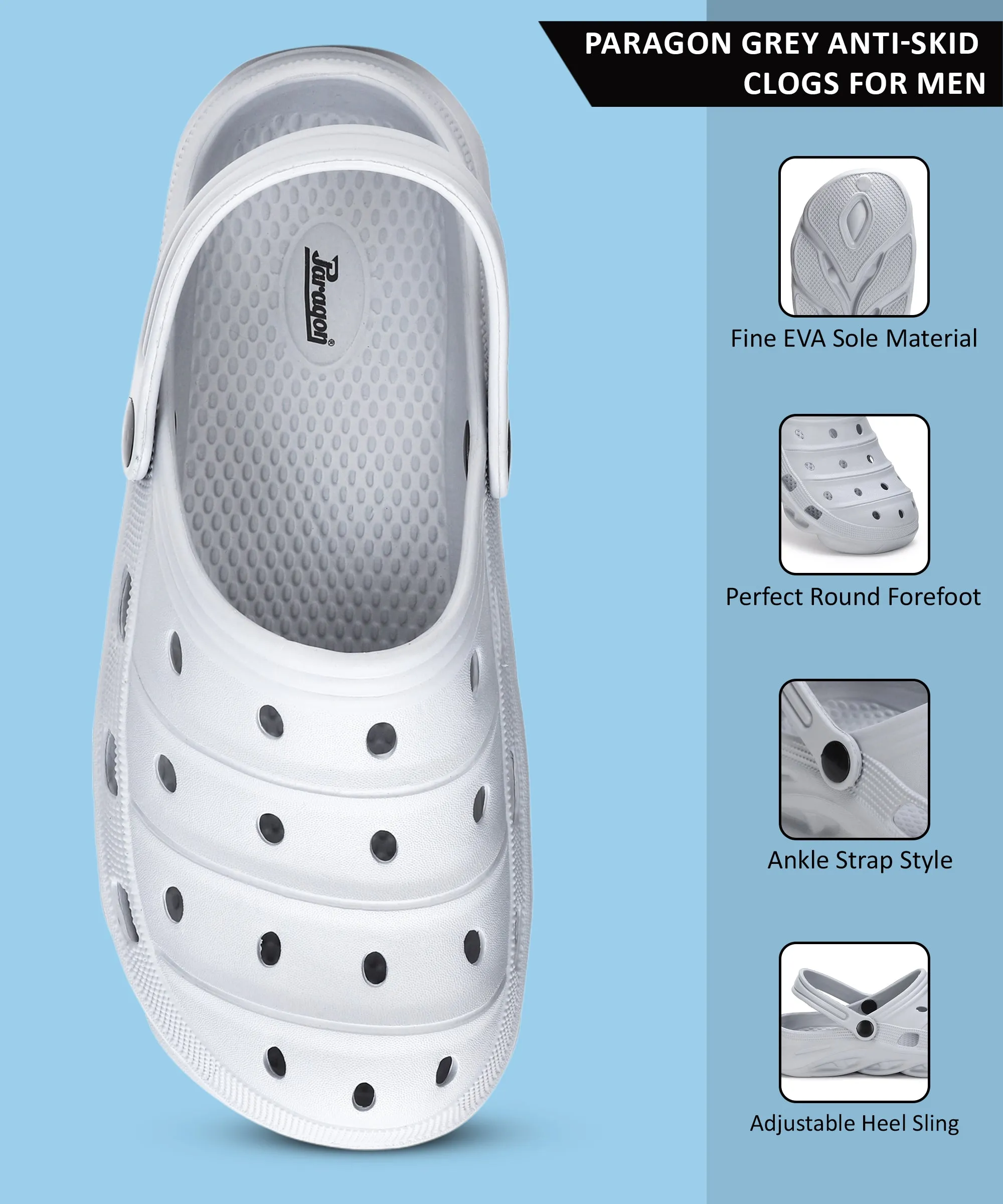 Disney Minnie Mouse Classic Platform Clogs Paragon  K10915G Men Casual Clogs | Stylish, Durable | Casual & Comfortable | For Everyday Use