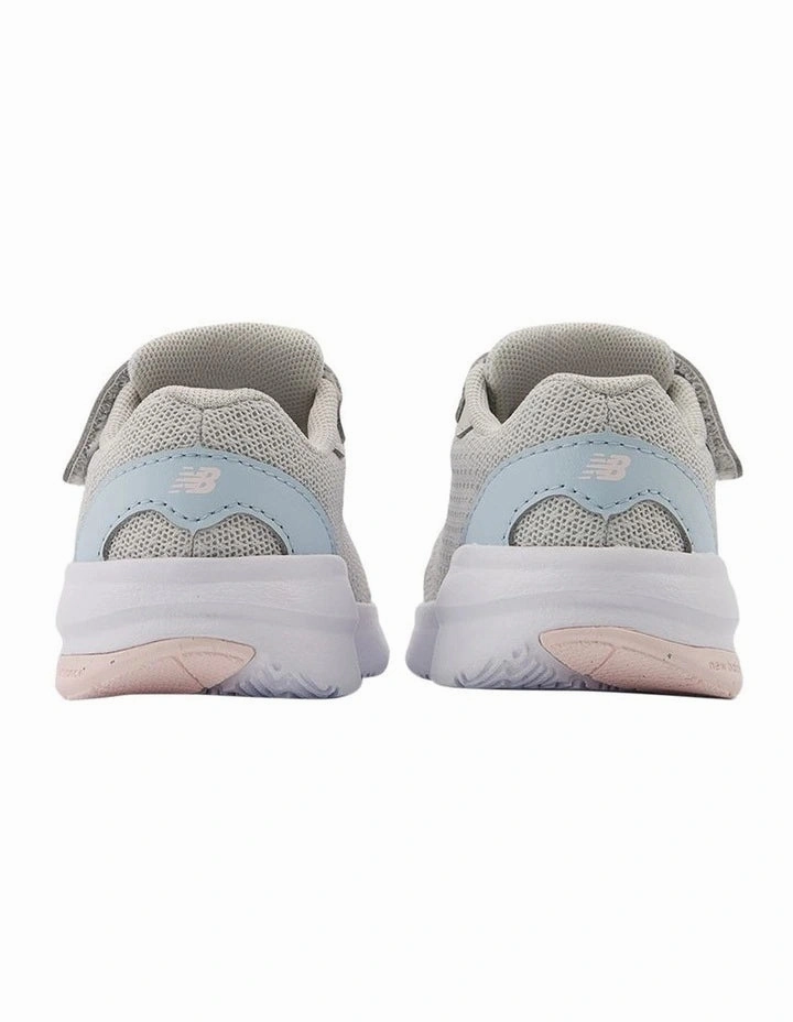 New Balance Kid's 578 Hook N' Loop Grey Matter Running Shoes Correct Running Shoes