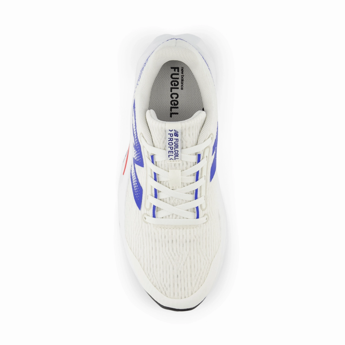 New Balance Kid's (Grade School) FuelCell Propel 5 GPFCPRR5 Sea Salt/Team Royal/True Red Best Running Shoe Heavy