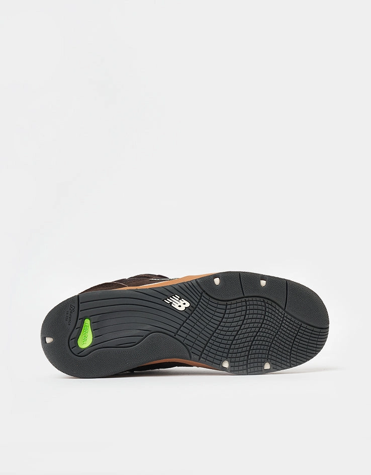 Sb Chron Canvas Skate Shoes New Balance Numeric 1010 Skate Shoes - Brown/Black