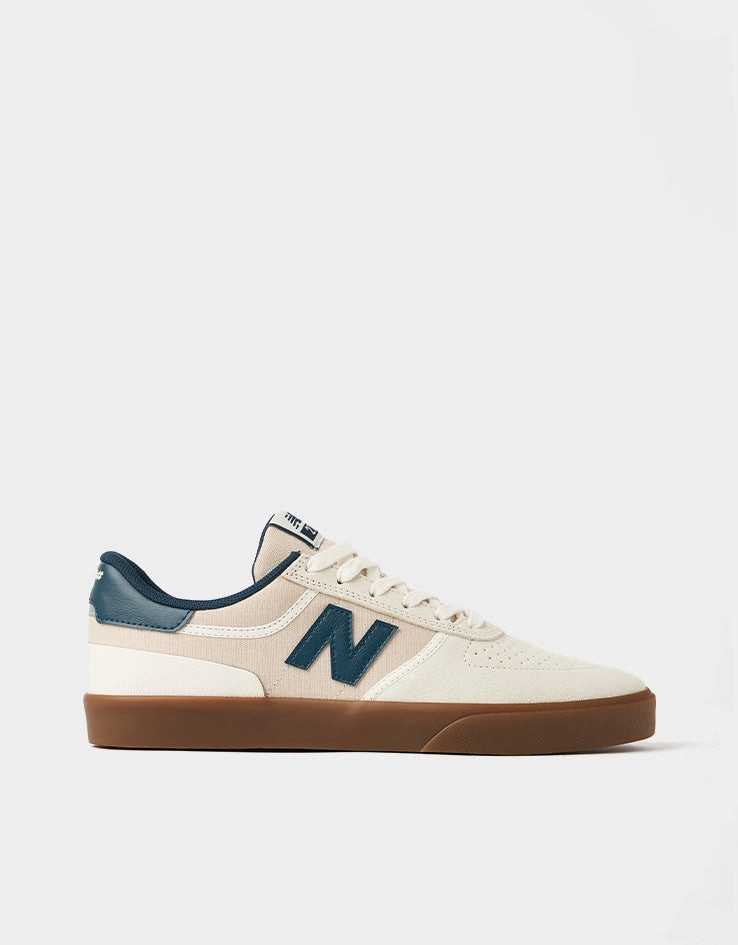 New Balance Numeric 272 Skate Shoes - Sea Salt/Teal Surf And Skate