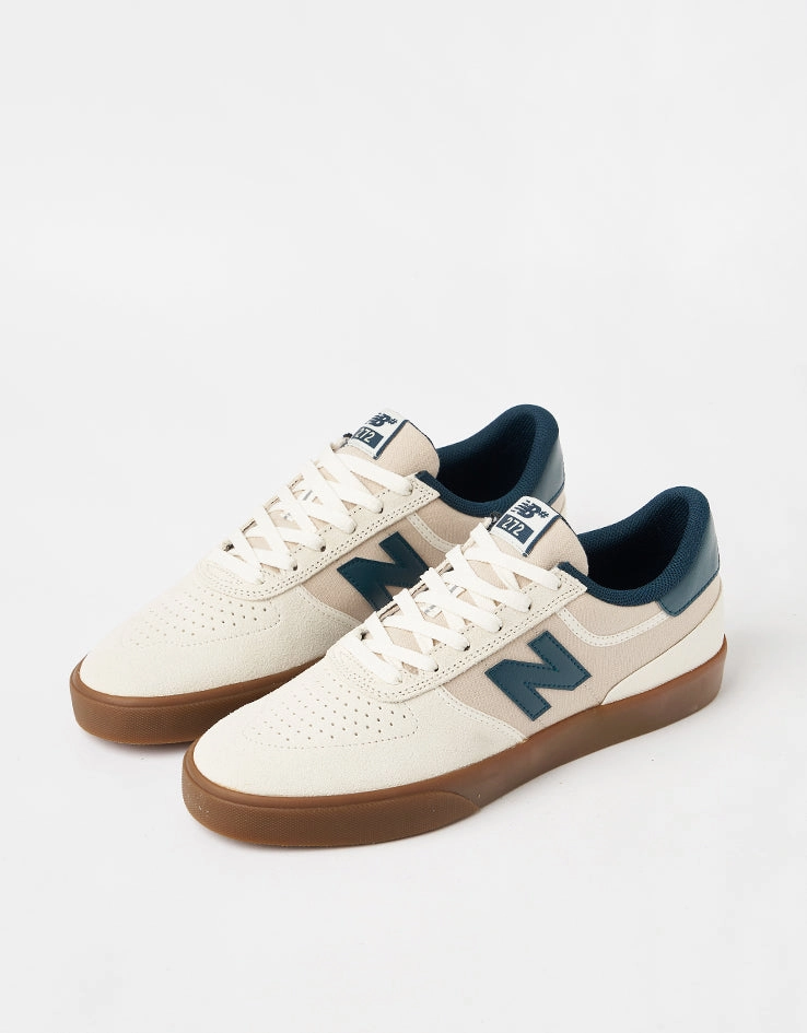 New Balance Numeric 272 Skate Shoes - Sea Salt/Teal Most Comfortable Skate