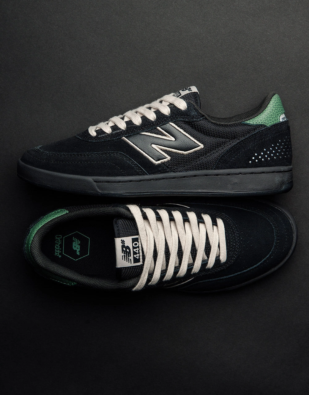 New Balance Numeric 440 V2 Skate Shoes - Black/Black Low Top Skate Shoes