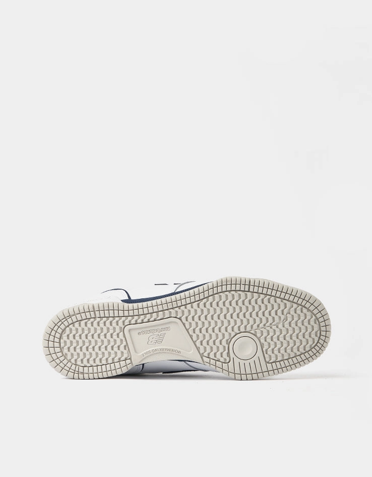 New Balance Numeric 600 Tom Knox Skate Shoes - White/Navy Cheap Suede Skate