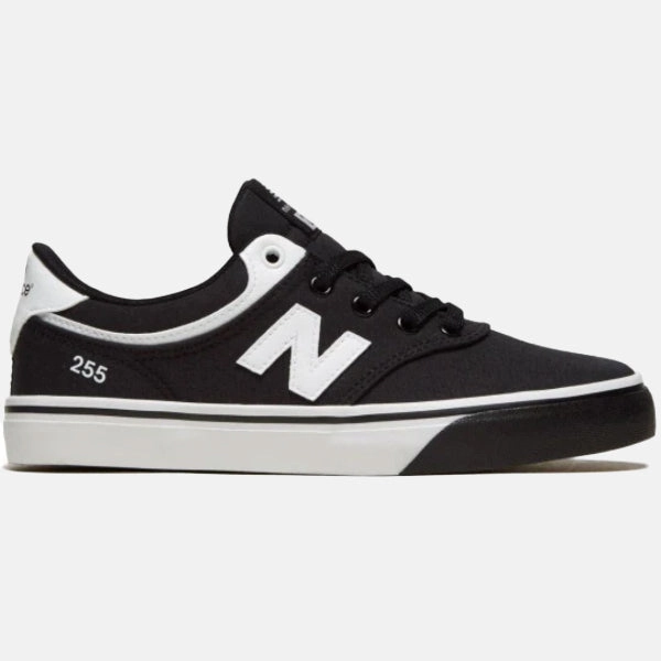New Balance Numeric Kids 255 - Black White 2024 Best Skate
