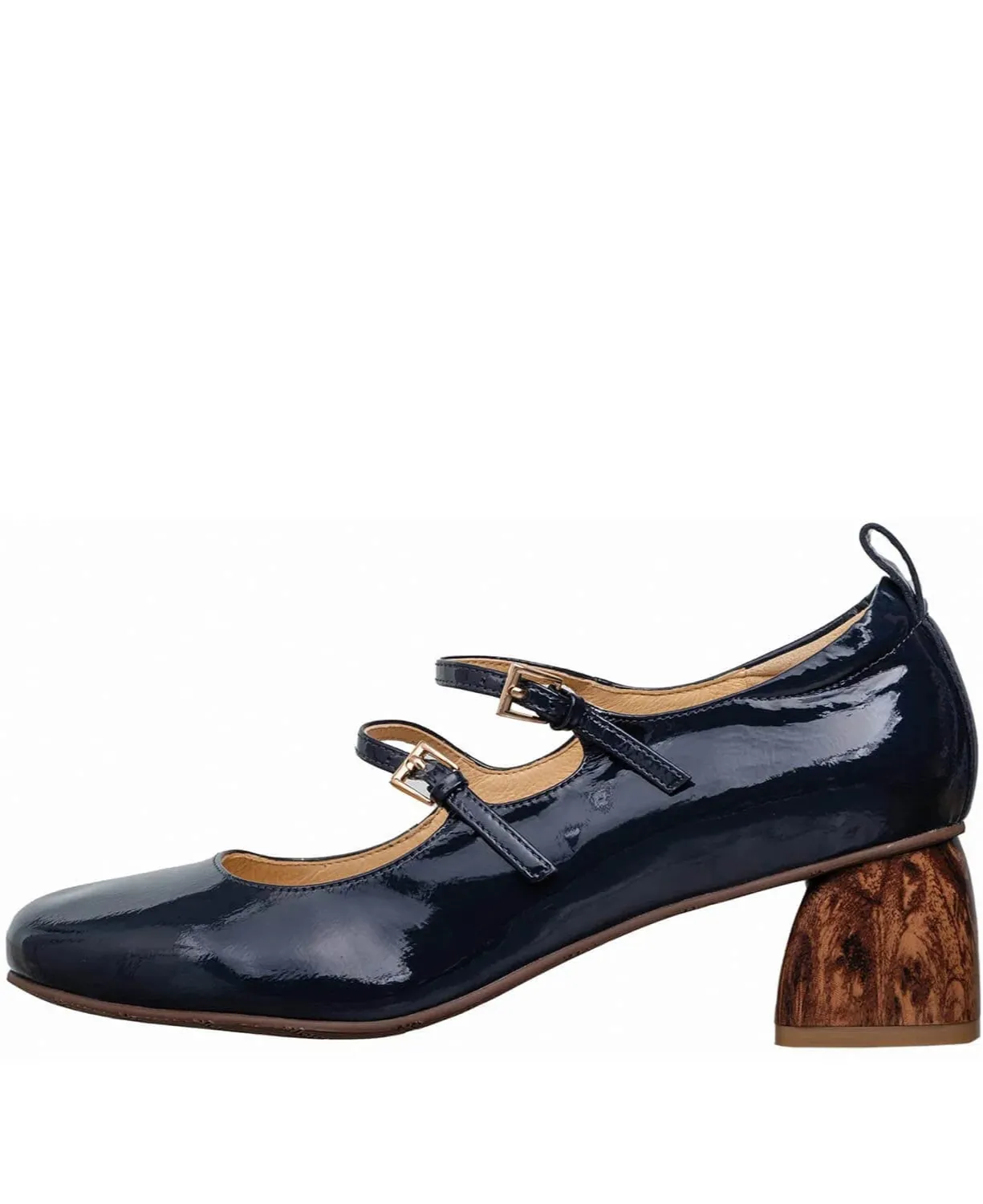 Nicolette Mary Jane Chunky Heel Shoes