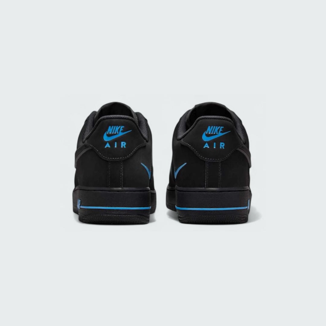 Nike Artificial Grass Soccer Shoes Nike Air Force 1 '07 Men's Black Trainers Leather HV6223 001