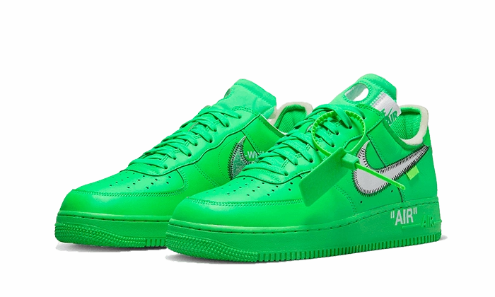 Nike Air Force 1 Low Off-White Light Green Spark Nike Fitness Shoes