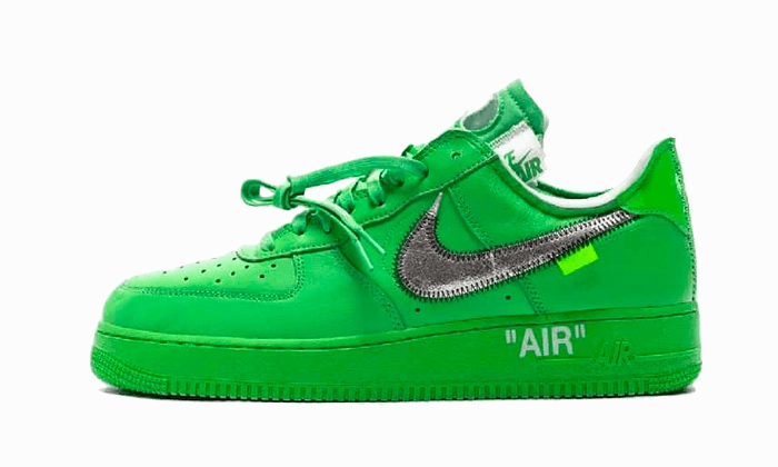 Nike Air Force 1 Low Off-White Light Green Spark Nike Collab Shoes