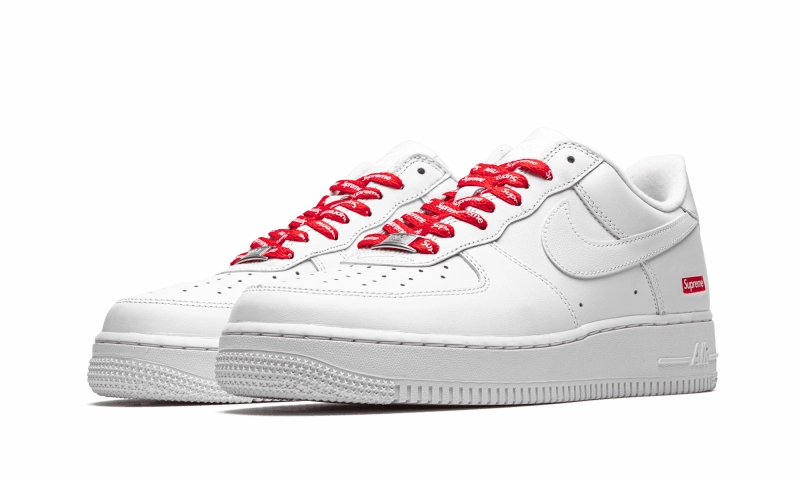Retro Nike Running Shoes Nike Air Force 1 Low White Supreme