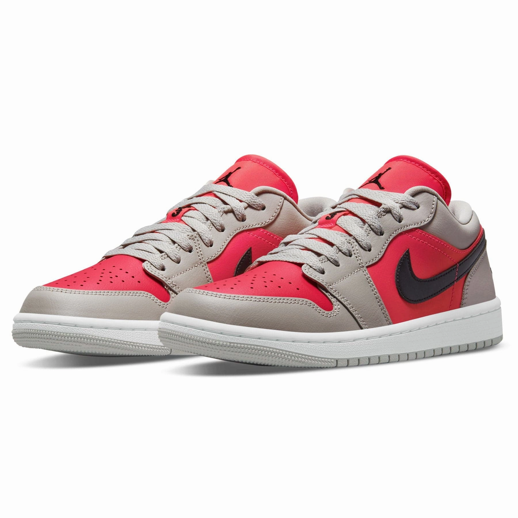 Nike Air Jordan 1 Low Light Iron Ore Siren Red' Shoes Nike Kyrie