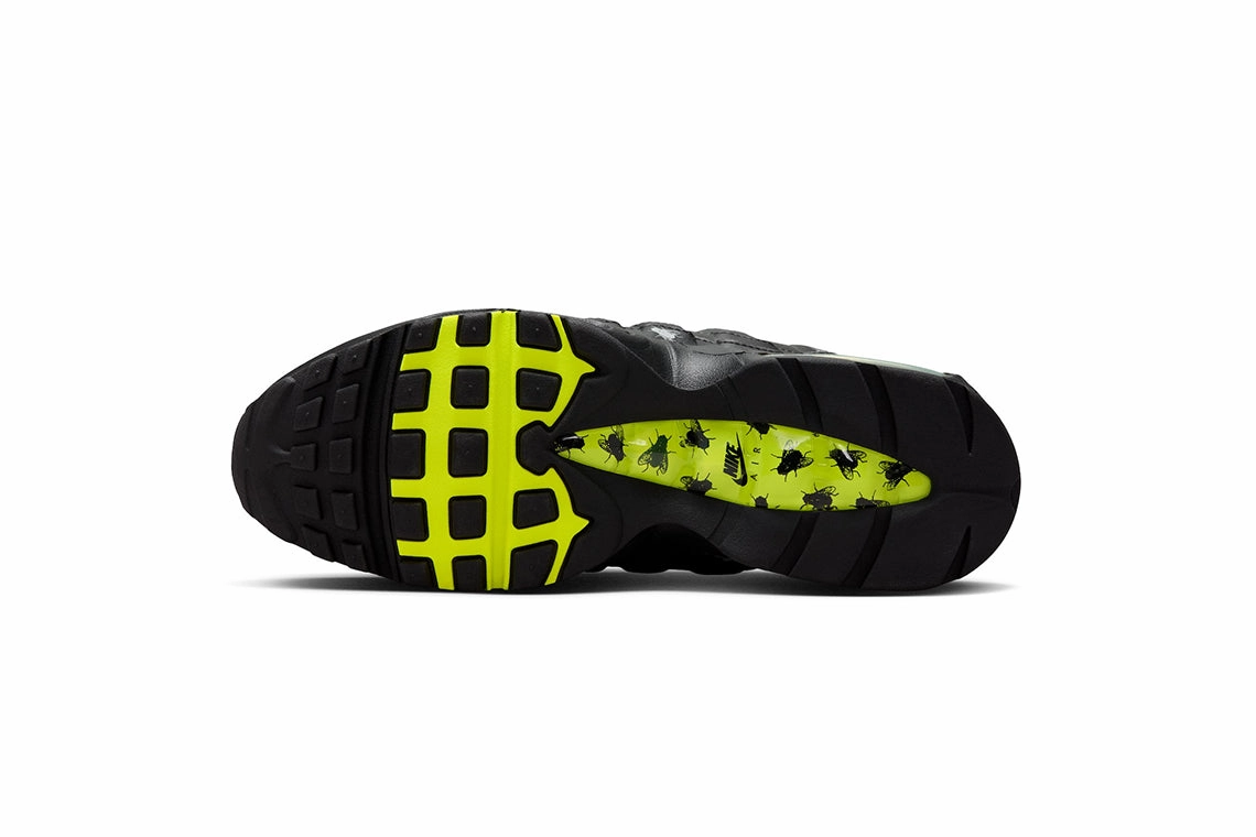 Good Nike Walking Shoes Nike Air Max 95 Premium: "Halloween" Black / Neon Yellow (10/24)